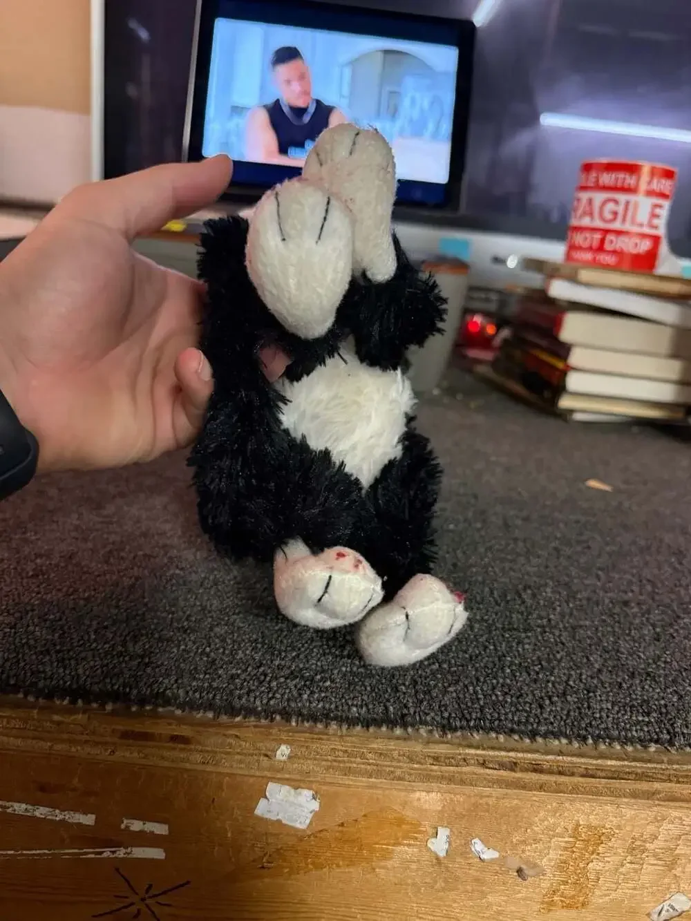 Disney Bolt Mittens Plush Cat